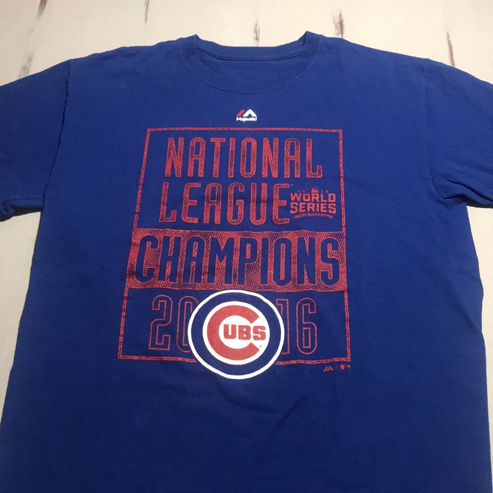 Chicago Cubs World Series champs t shirt